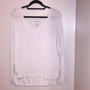 AE White long sleeve